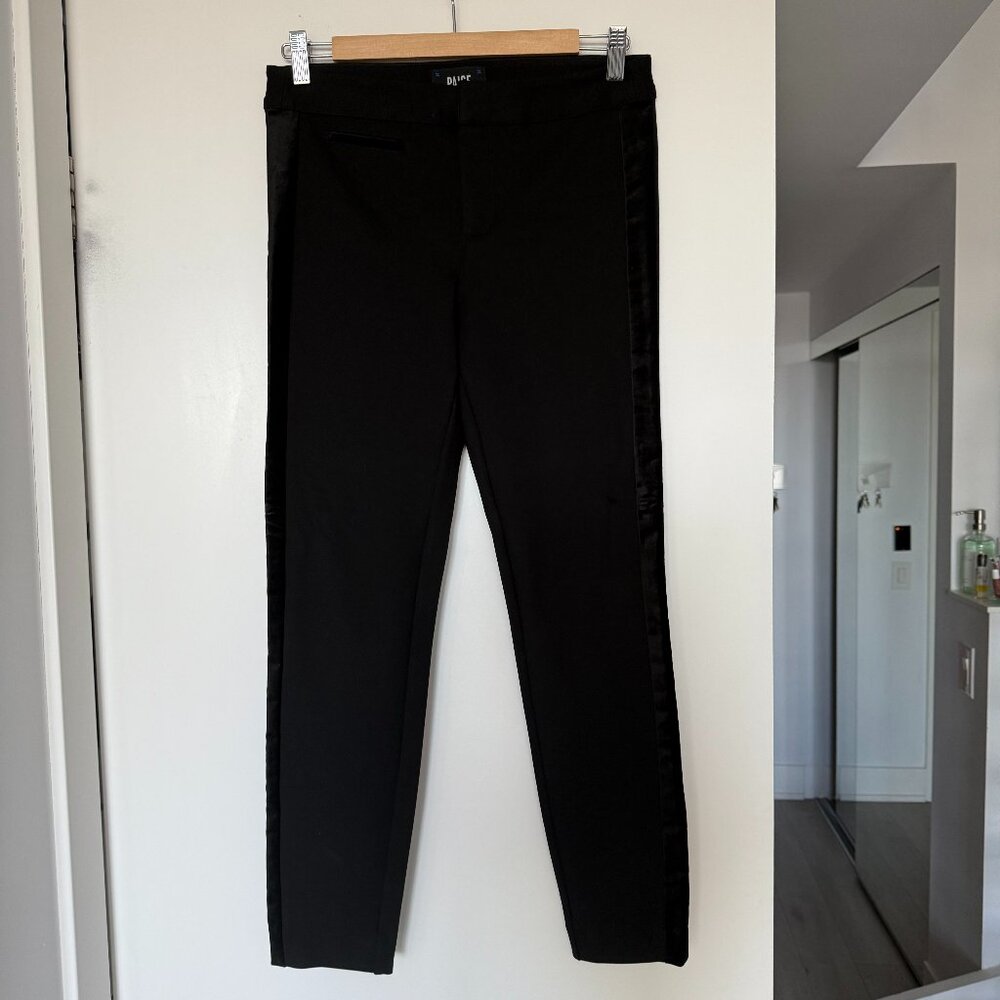 Paige Black Tuxedo-Style Pants – Size 27 – Sleek & Dressy